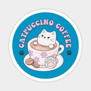 Catpuccino Coffee Magnet